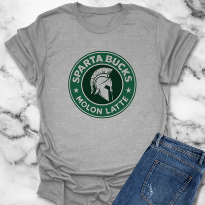Sparta Bucks Molon Latte Unisex Lightweight T-Shirt