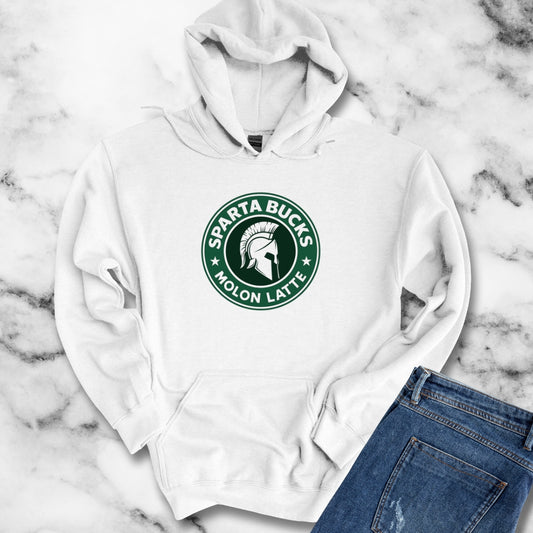 Sparta Bucks Molon Latte Unisex Heavy Blend™ Hooded Sweatshirt
