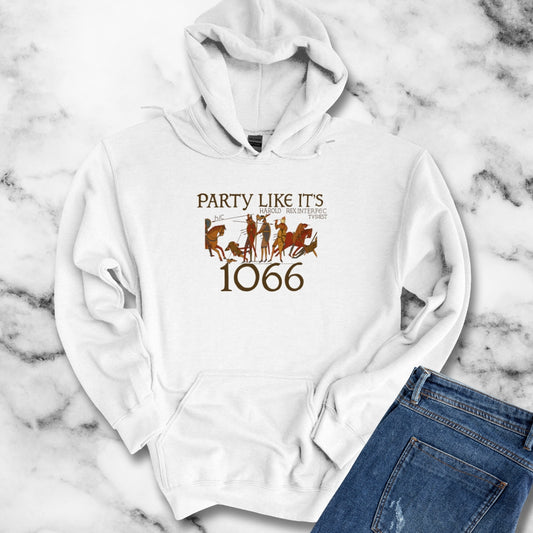 Party Like It's 1066 Hastings Unisex Heavy Blend™ Hooded Sweatshirt