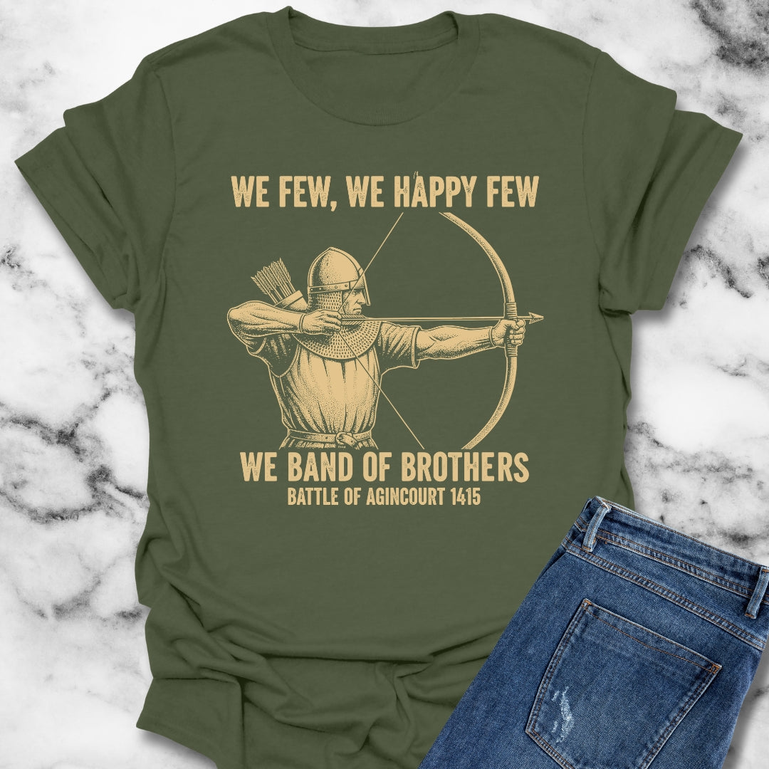 Battle of Agincourt 1415 Unisex Lightweight T-Shirt