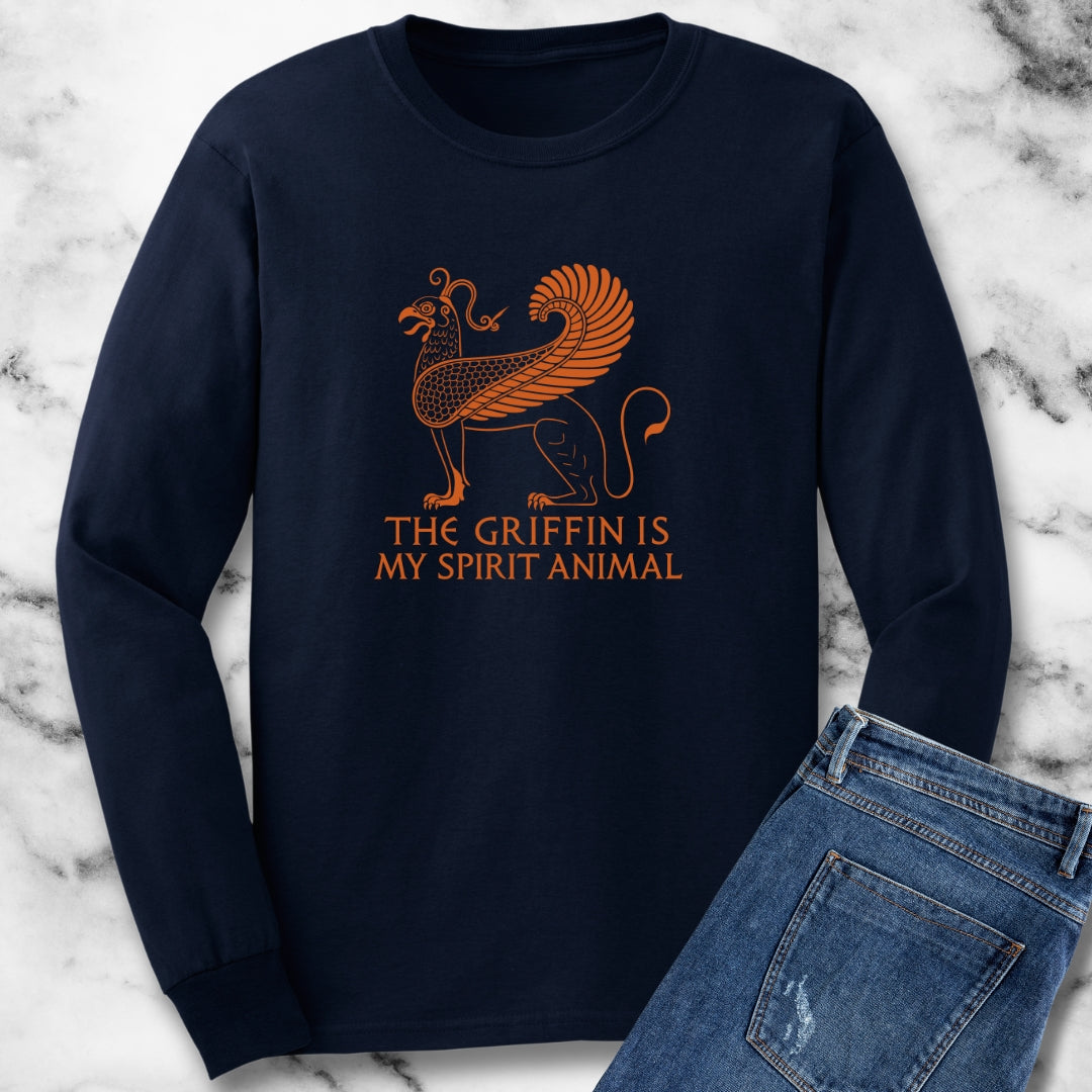 Griffin Is My Spirit Animal Long Sleeve Tee