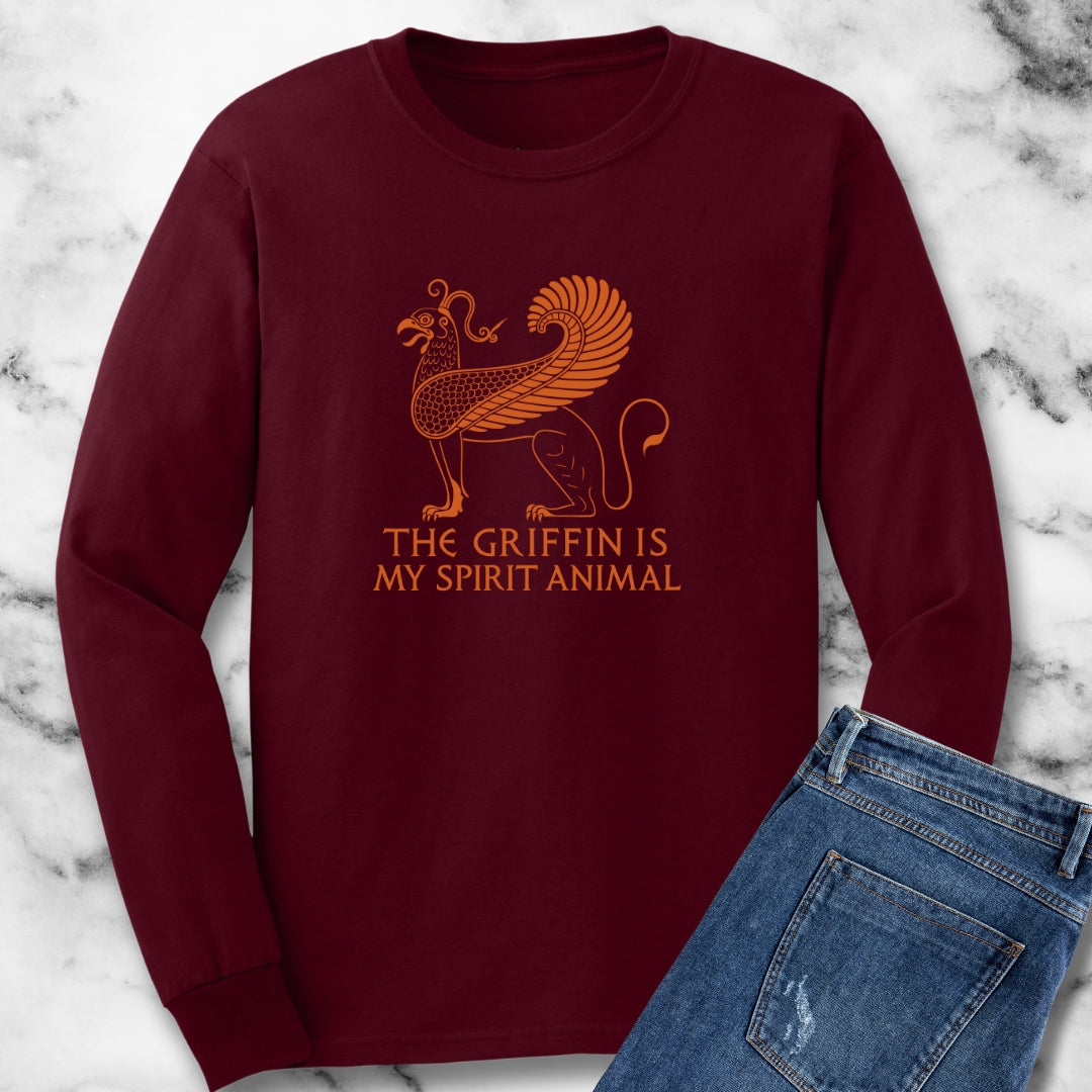 Griffin Is My Spirit Animal Long Sleeve Tee