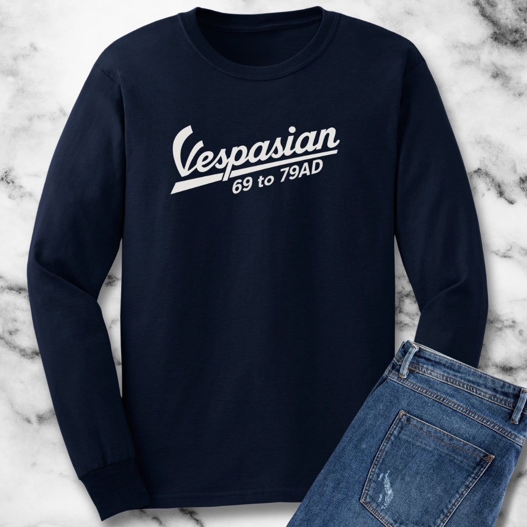 Vespasian Vespa Logo Unisex Long Sleeve Tee
