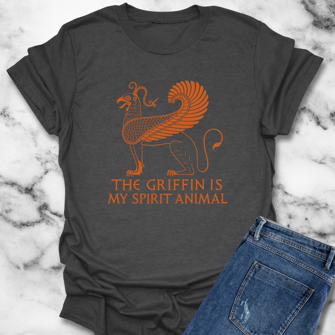 Griffin is My Spirit Animal Unisex Lightweight T-Shirt