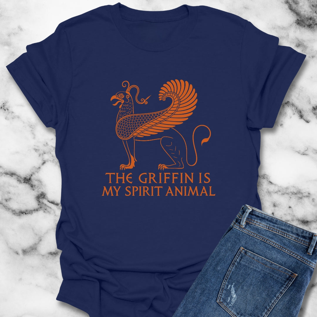 Griffin is My Spirit Animal Unisex Lightweight T-Shirt