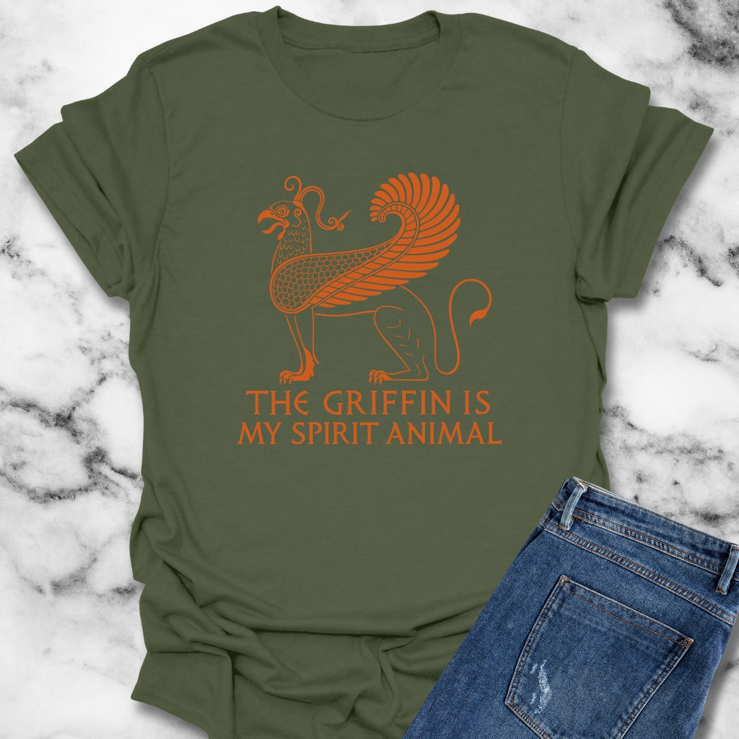 Griffin is My Spirit Animal Unisex Lightweight T-Shirt
