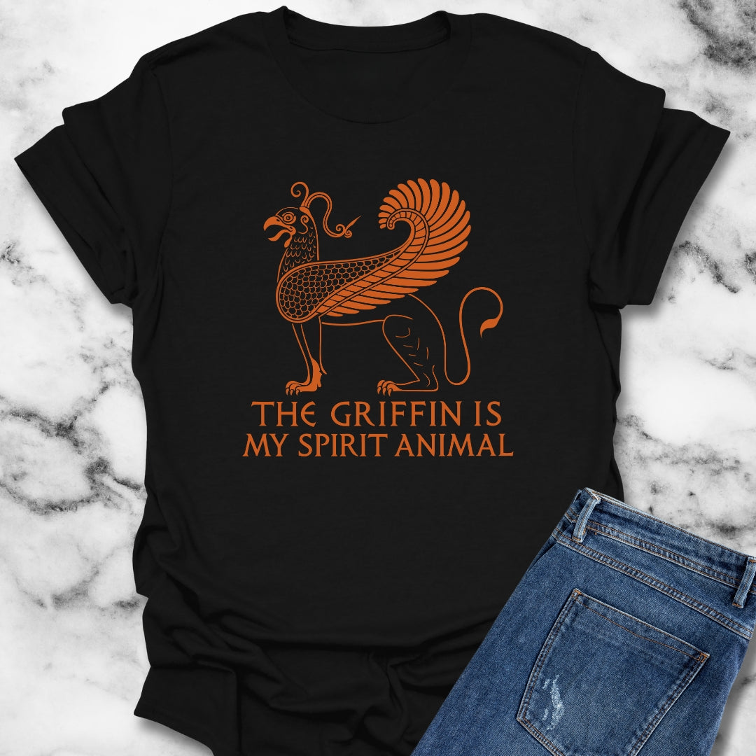 Griffin is My Spirit Animal Unisex Lightweight T-Shirt