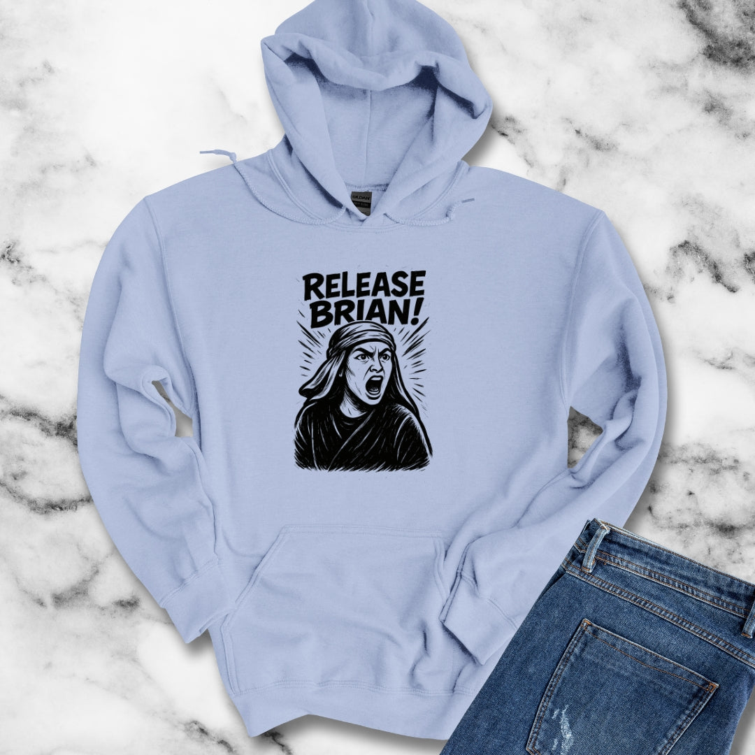 Release Brian Life of Quote Hoodie