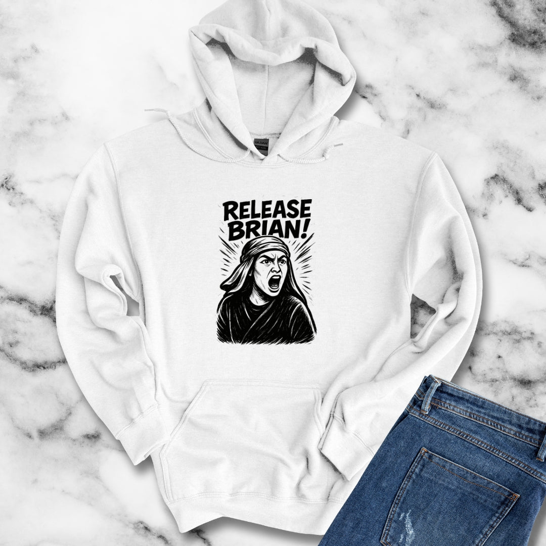 Release Brian Life of Quote Hoodie