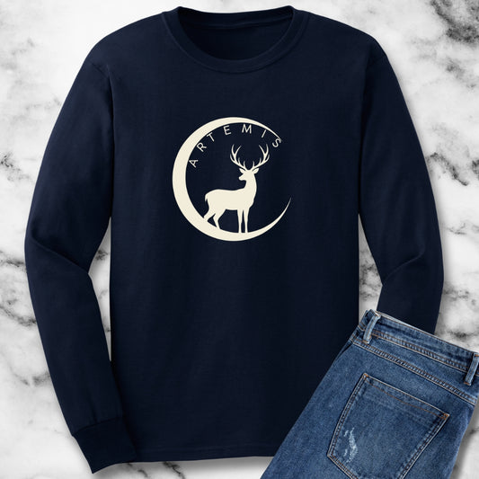 Artemis Sacred Deer Unisex Long Sleeve Tee