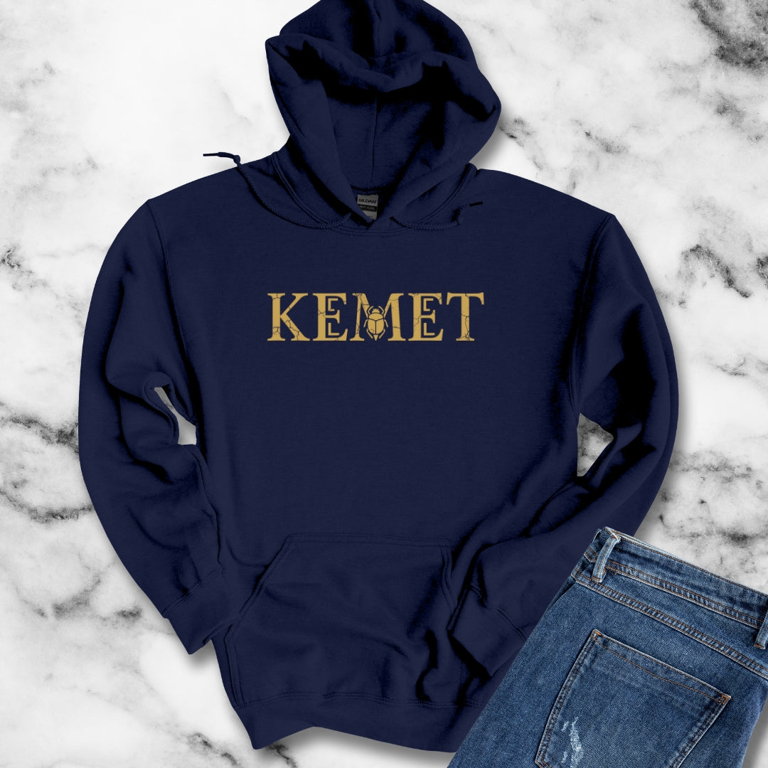 Kemet Egyptian Scarab Unisex Heavy Blend™ Hooded Sweatshirt