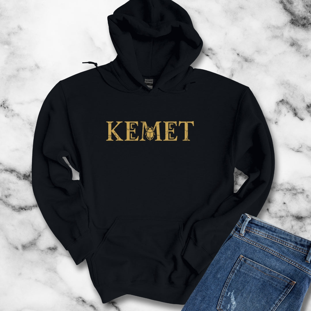 Kemet Egyptian Scarab Unisex Heavy Blend™ Hooded Sweatshirt