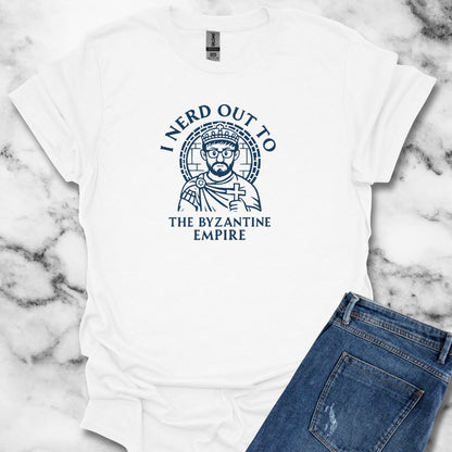 I Nerd Out to the Byzantine Empire Unisex Lightweight T-Shirt