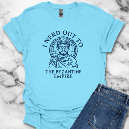 I Nerd Out to the Byzantine Empire Unisex Lightweight T-Shirt
