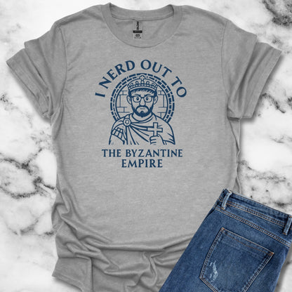 I Nerd Out to the Byzantine Empire Unisex Lightweight T-Shirt