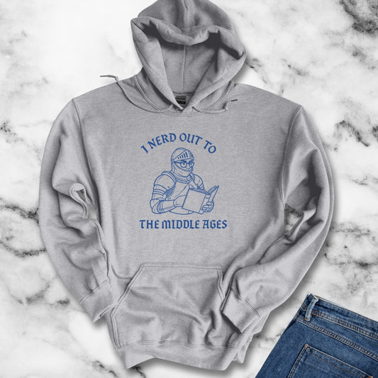 I Nerd Out to the Middle Ages Unisex Heavy Blend™ Hooded Sweatshirt