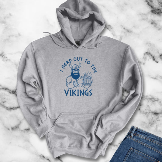 I Nerd Out to the Vikings Unisex Heavy Blend™ Hooded Sweatshirt