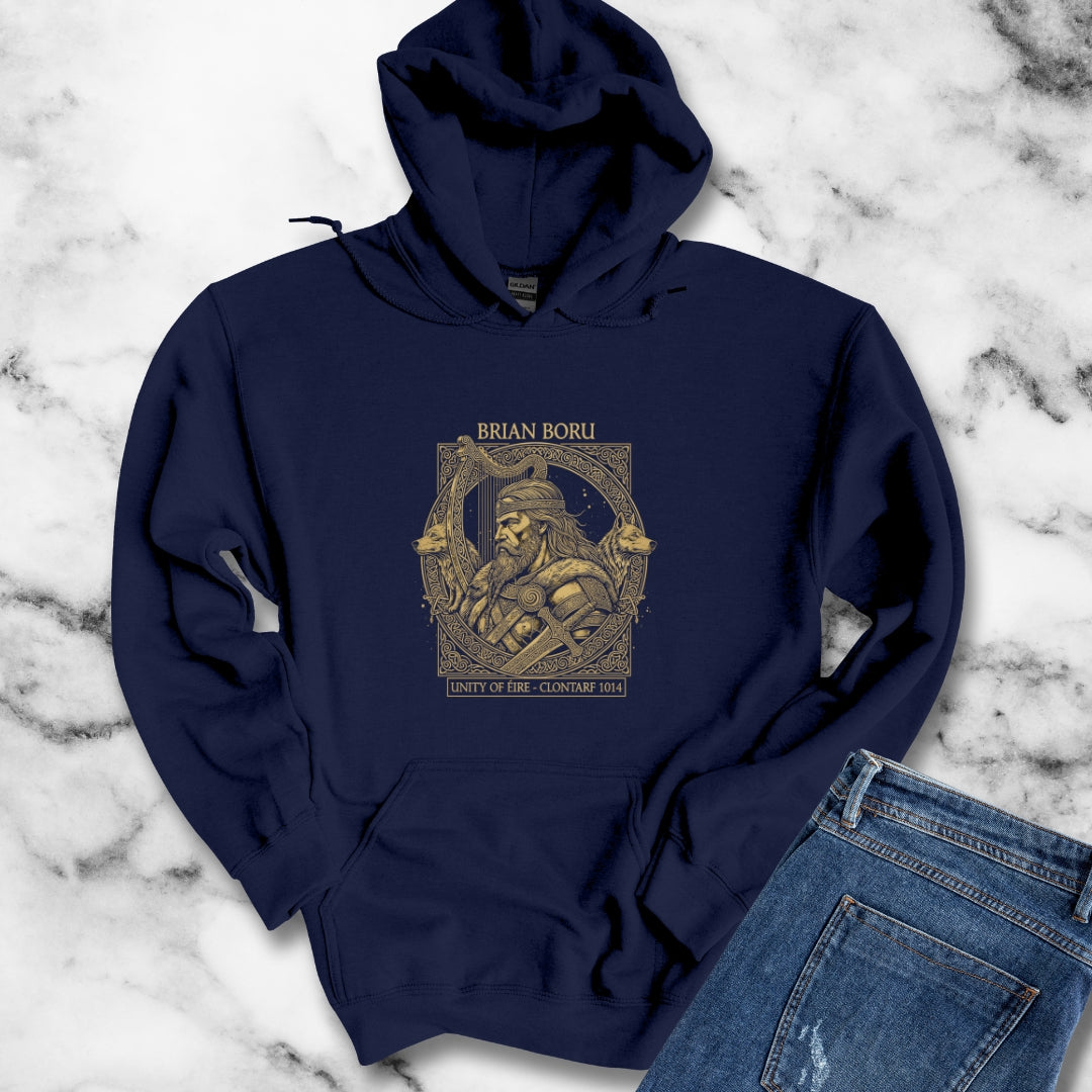 Brian Boru Irish High King of Ireland Unisex Heavy Blend™ Hooded Sweatshirt