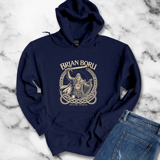 Brian Boru High Irish King of Ireland Eire Unisex Heavy Blend™ Hooded Sweatshirt