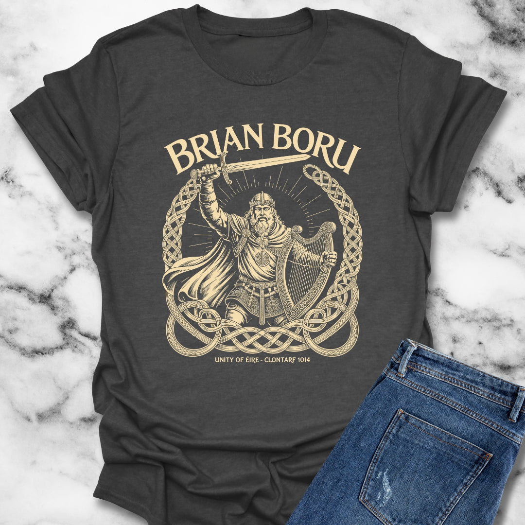 Brian Boru High King of Ireland Eire Irish Unisex Lightweight T-Shirt