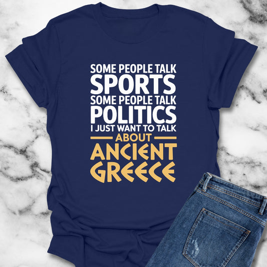 I Want to Talk About Ancient Greece Unisex Lightweight T-Shirt