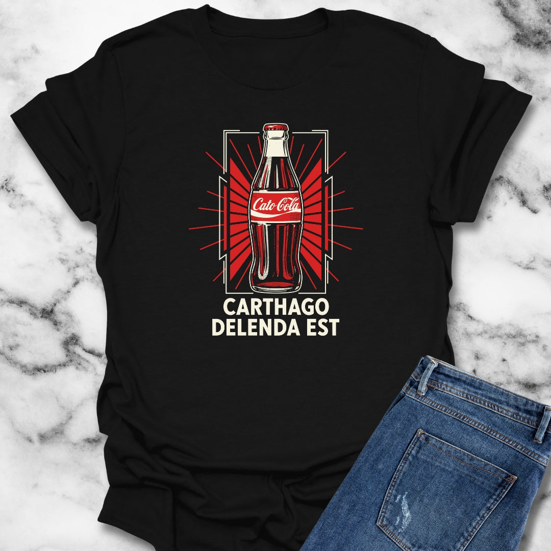 Cato Cola Carthago Delenda Est T-Shirt