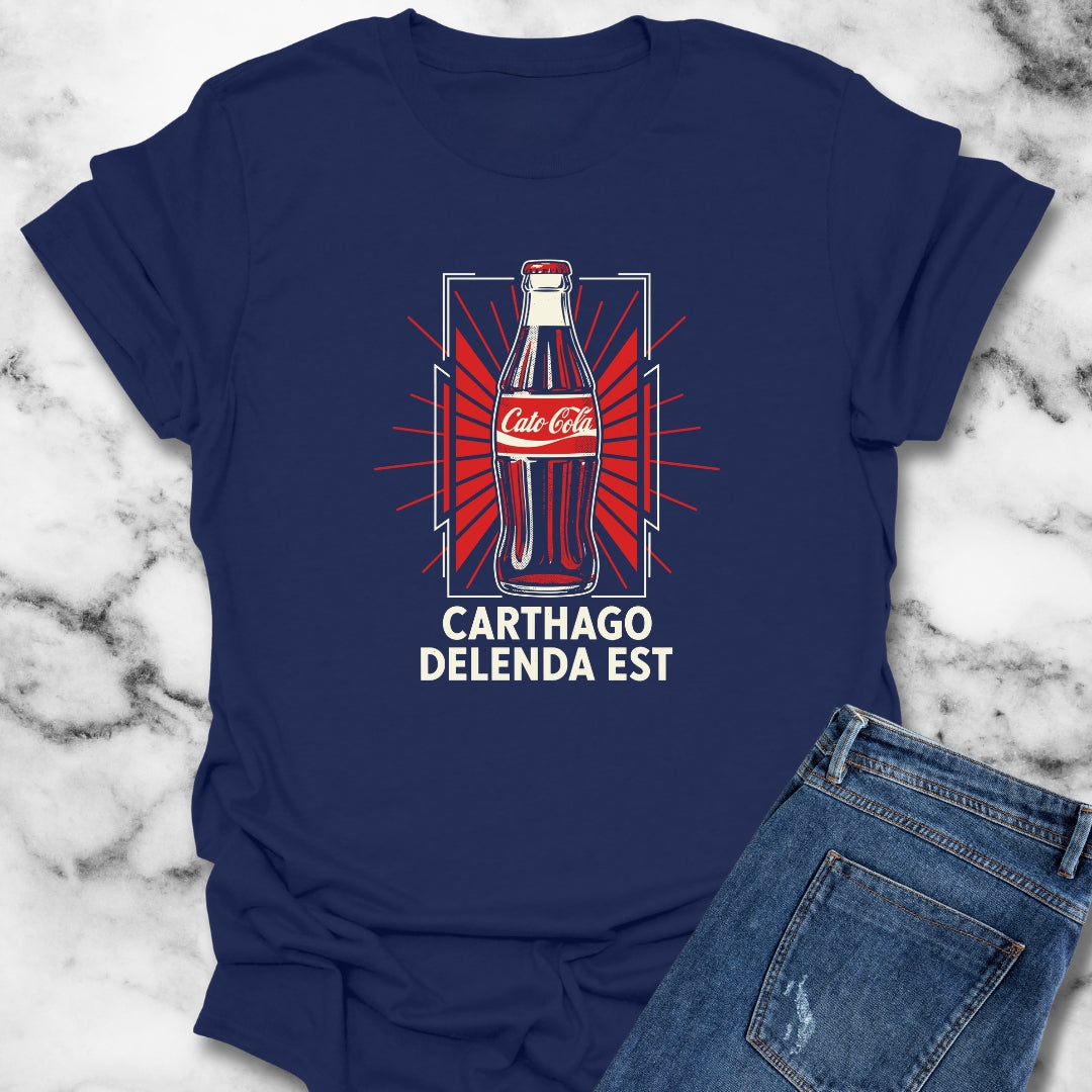 Cato Cola Carthago Delenda Est T-Shirt
