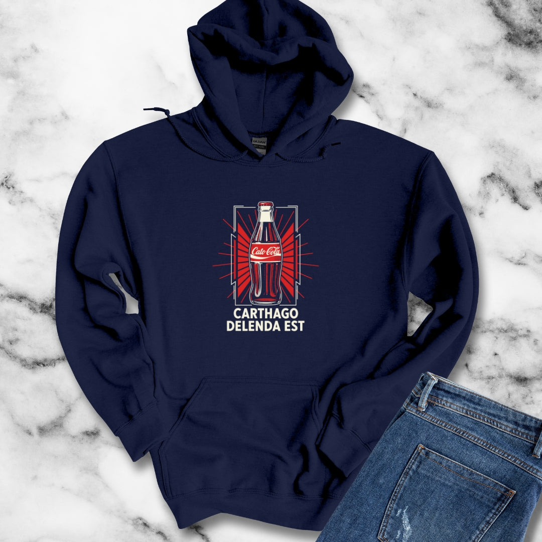 Cato Cola Carthage Delenda Est Hoodie