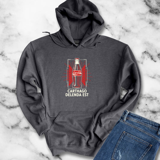 Cato Cola Carthage Delenda Est Unisex Heavy Blend™ Hooded Sweatshirt