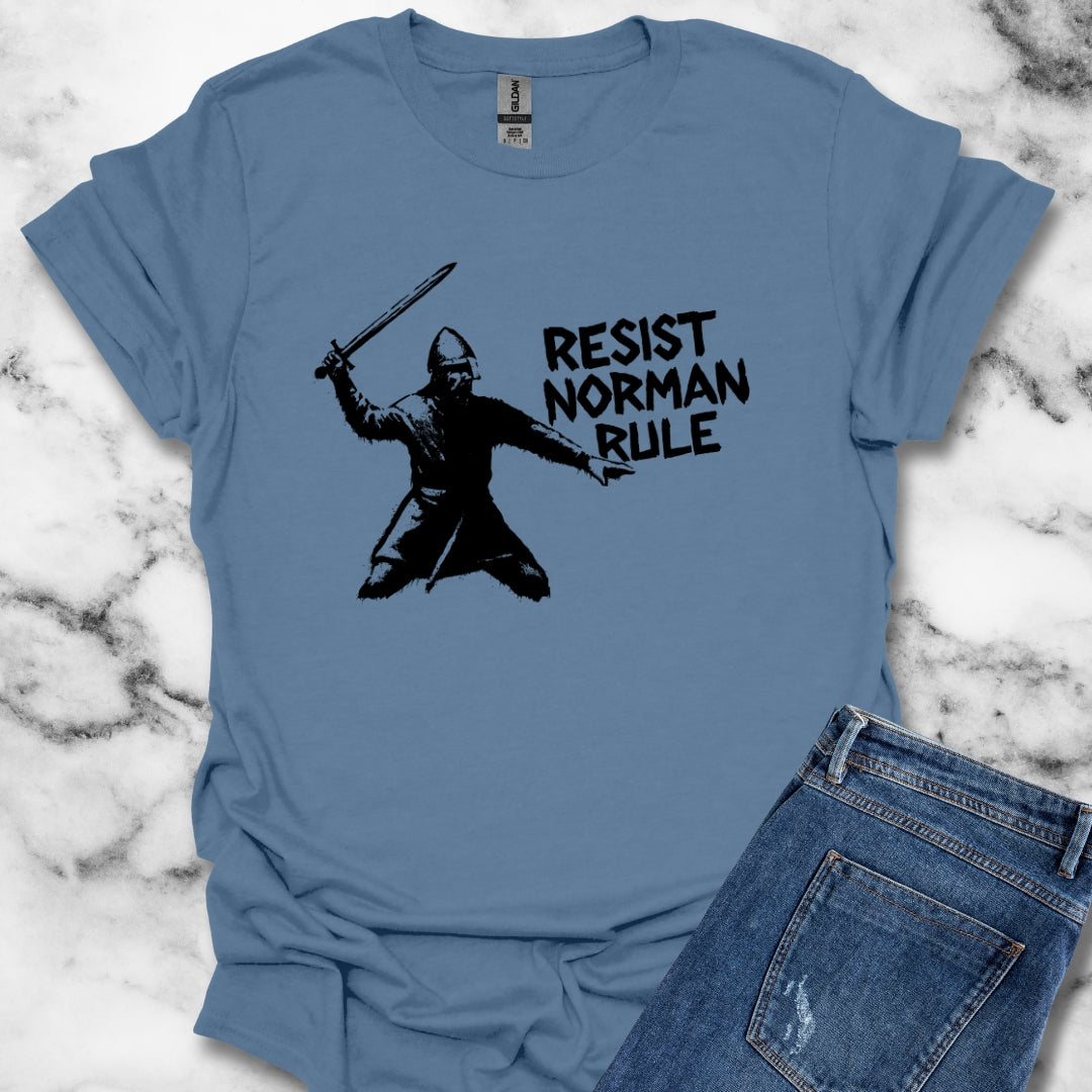 Resist Norman Rule Saxon Unisex Lightweight T-Shirt