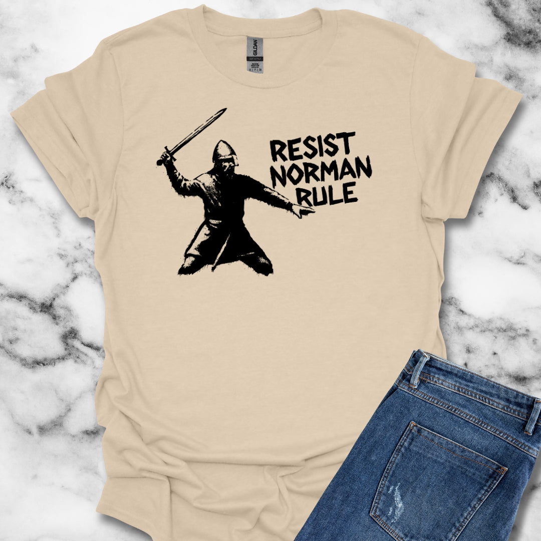 Resist Norman Rule Saxon Unisex Lightweight T-Shirt