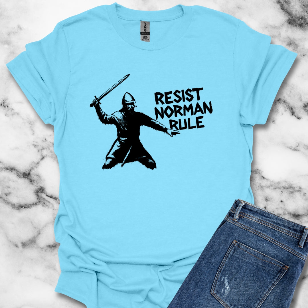 Resist Norman Rule Saxon Unisex Lightweight T-Shirt
