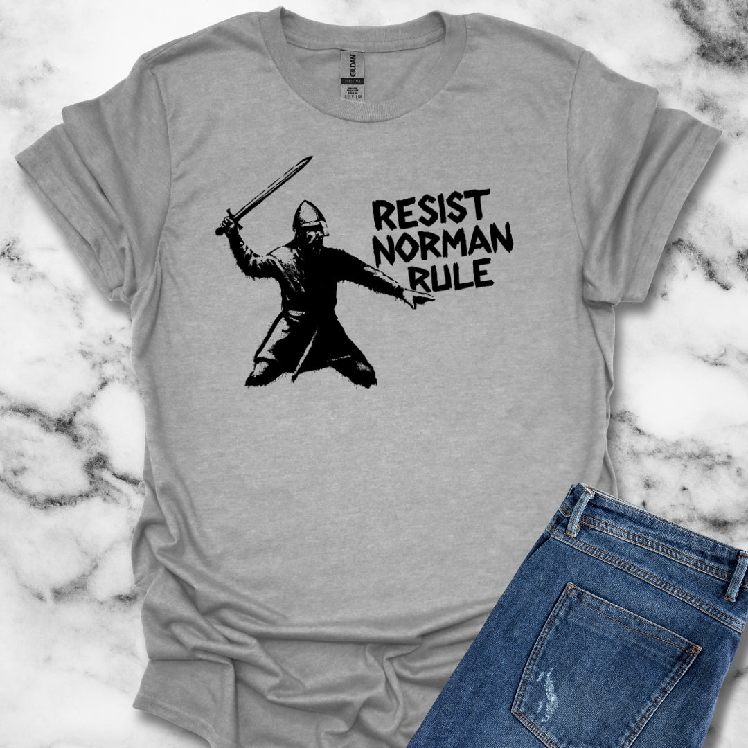 Resist Norman Rule Saxon Unisex Lightweight T-Shirt
