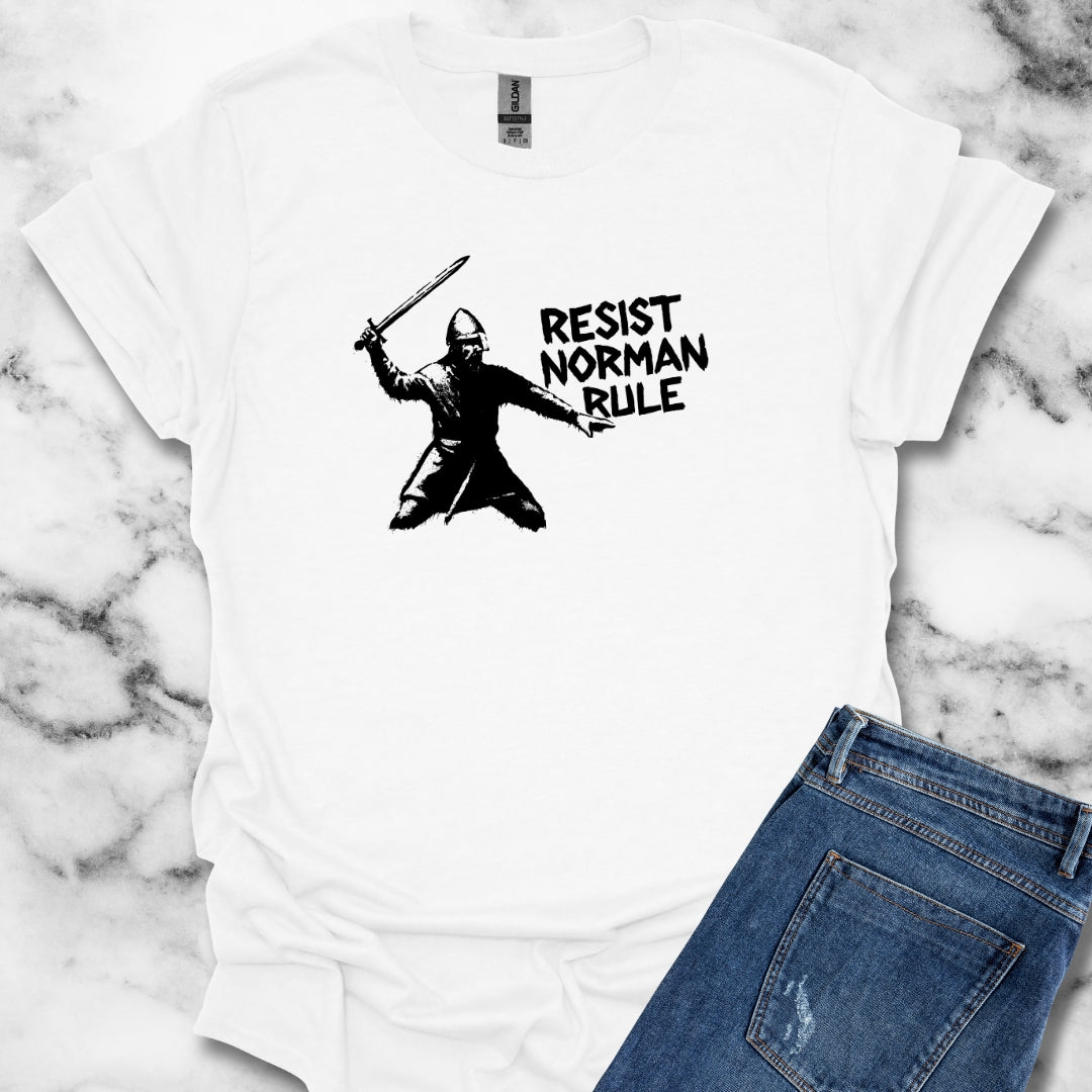 Resist Norman Rule Saxon Unisex Lightweight T-Shirt