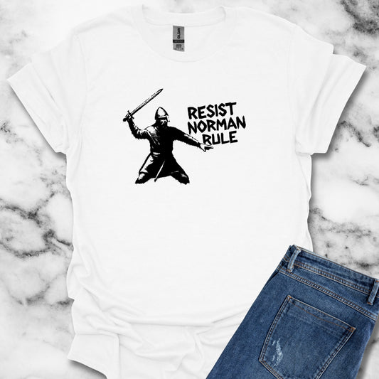 Resist Norman Rule Saxon Unisex Lightweight T-Shirt