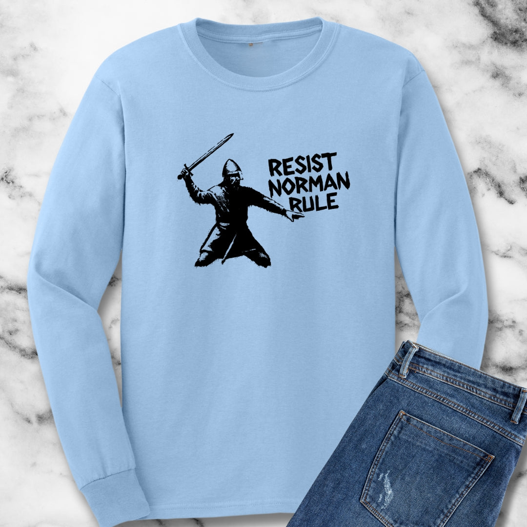 Resist Norman Rule Saxon Long Sleeve Tee