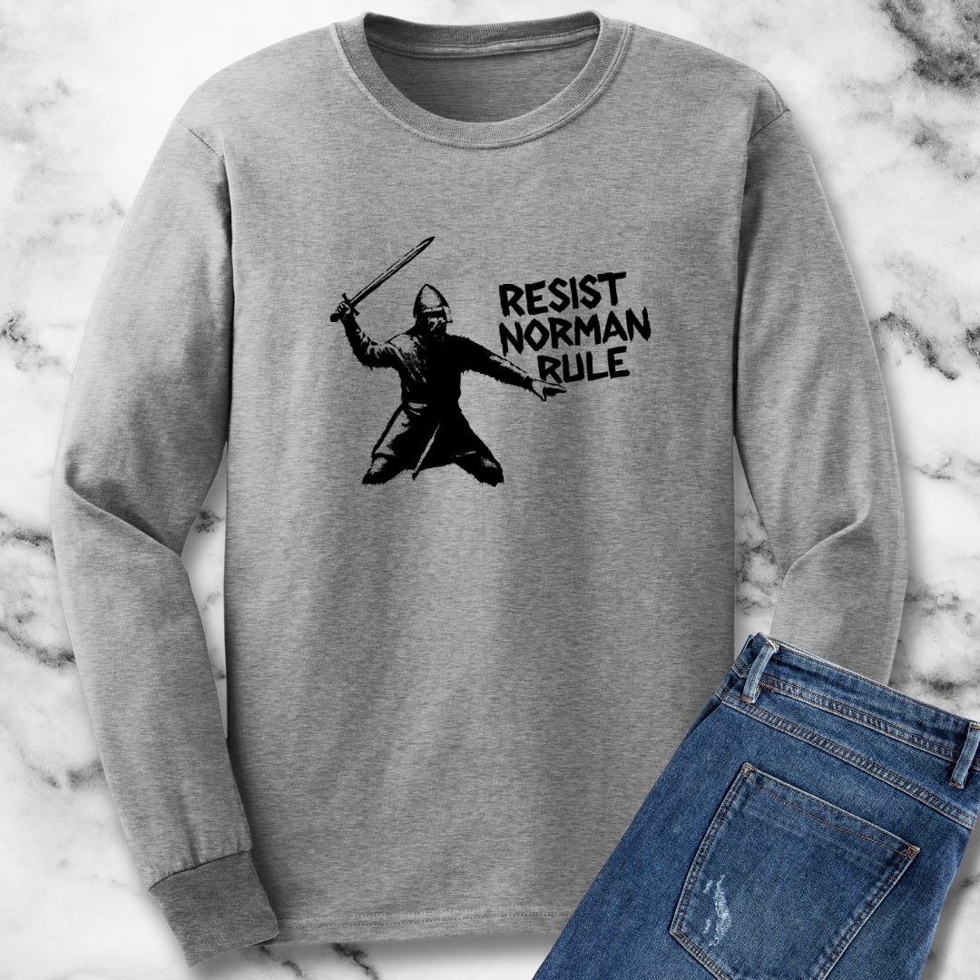 Resist Norman Rule Saxon Long Sleeve Tee