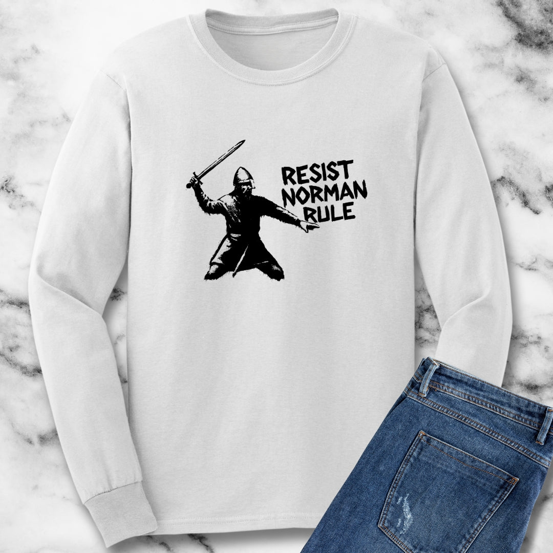 Resist Norman Rule Saxon Long Sleeve Tee