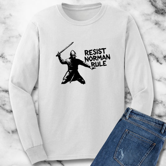 Resist Norman Rule Saxon Long Sleeve Tee