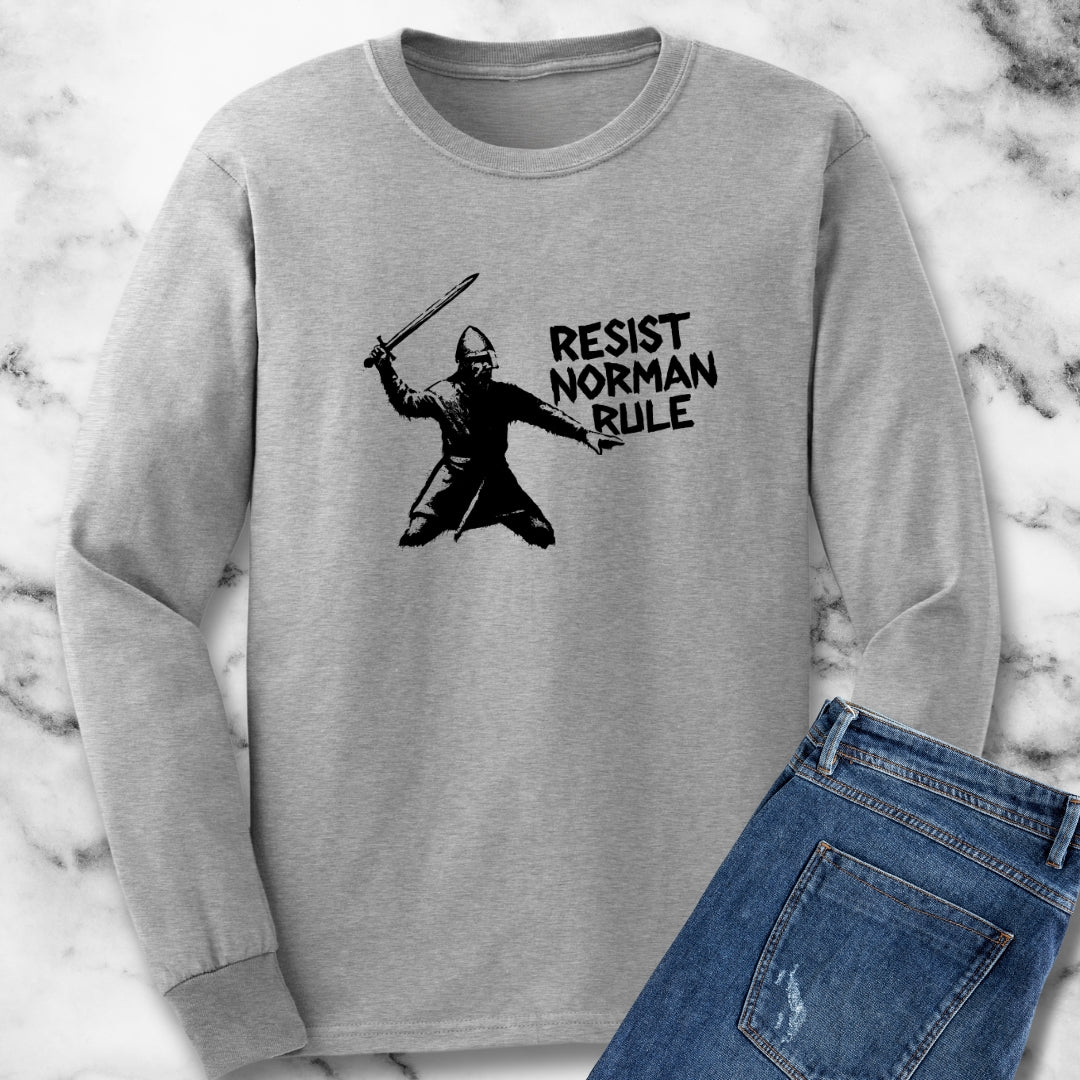 Resist Norman Rule Saxon Long Sleeve Tee