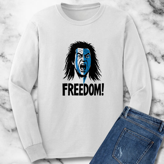 Braveheart Freedom William Wallace Unisex Long Sleeve Tee