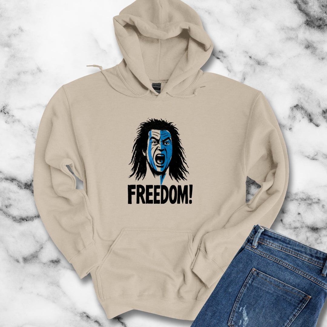 William Wallace Freedom Quote Unisex Heavy Blend™ Hooded Sweatshirt