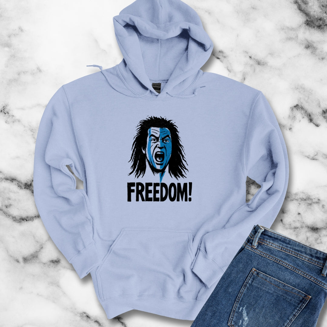 William Wallace Freedom Quote Unisex Heavy Blend™ Hooded Sweatshirt