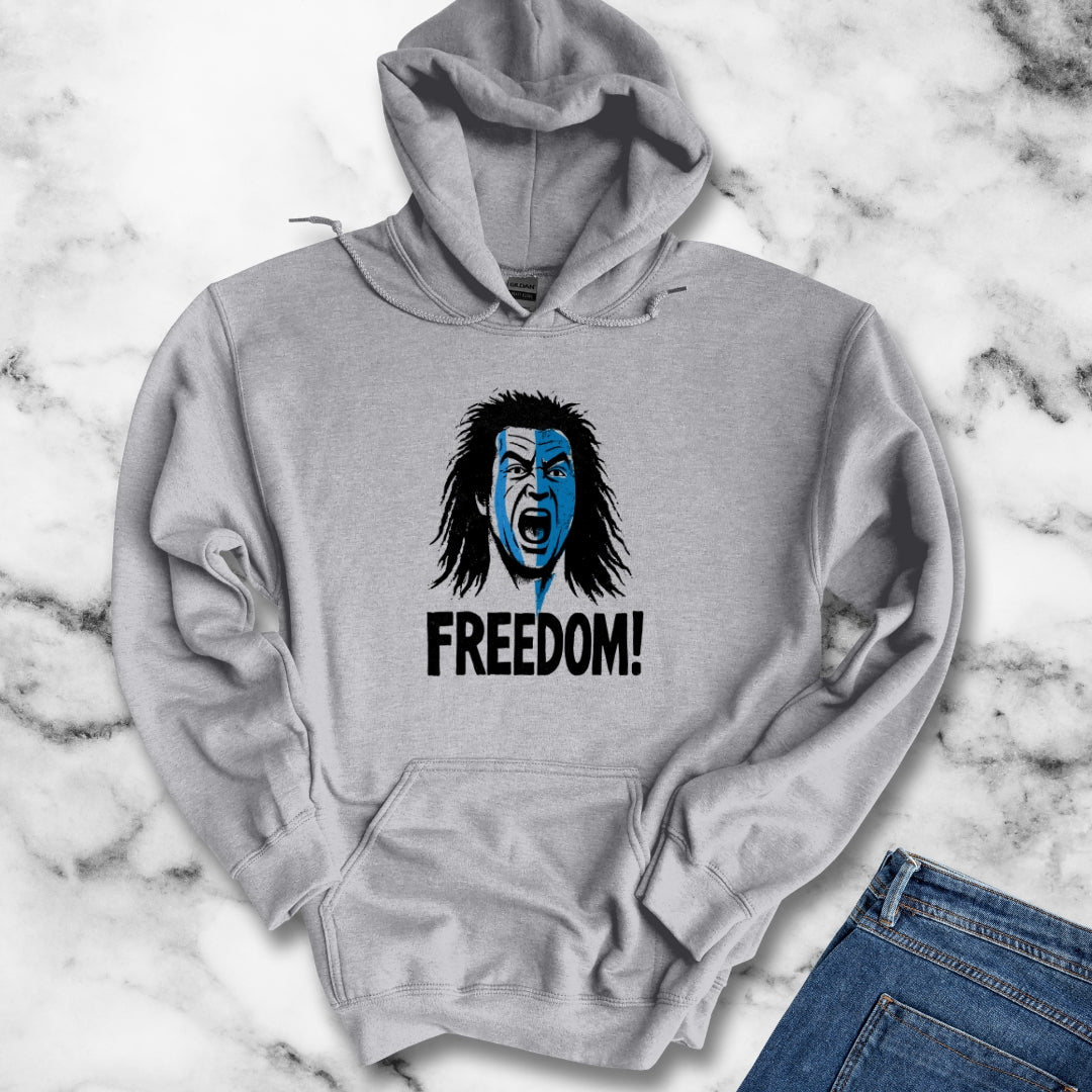 William Wallace Freedom Quote Unisex Heavy Blend™ Hooded Sweatshirt