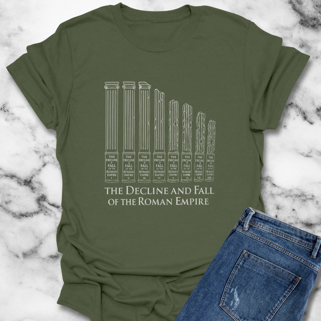 Gibbons Decline and Fall of Roman Empire T-Shirt