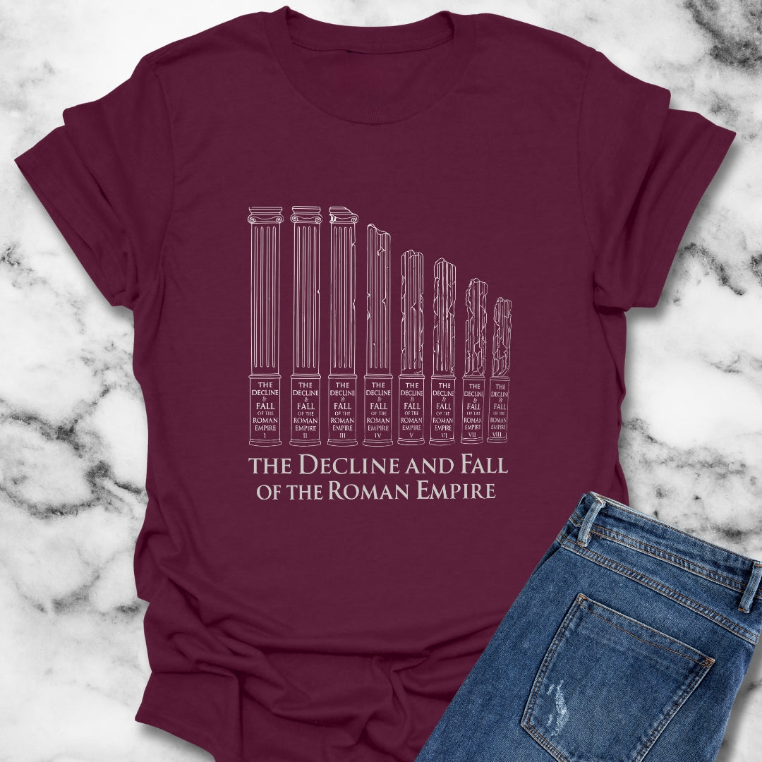 Gibbons Decline and Fall of Roman Empire T-Shirt