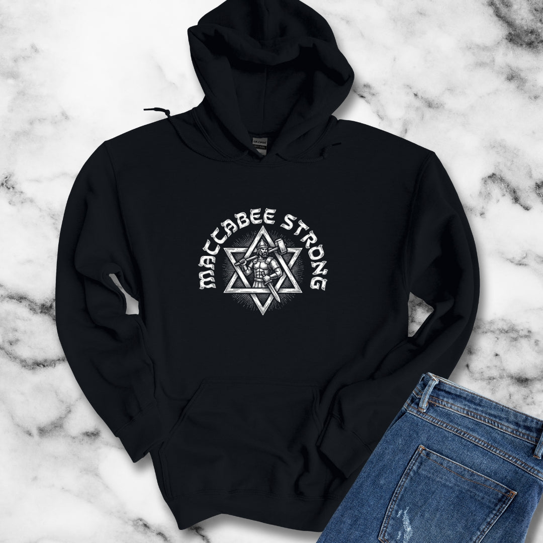 Maccabee Strong Jewish Hoodie