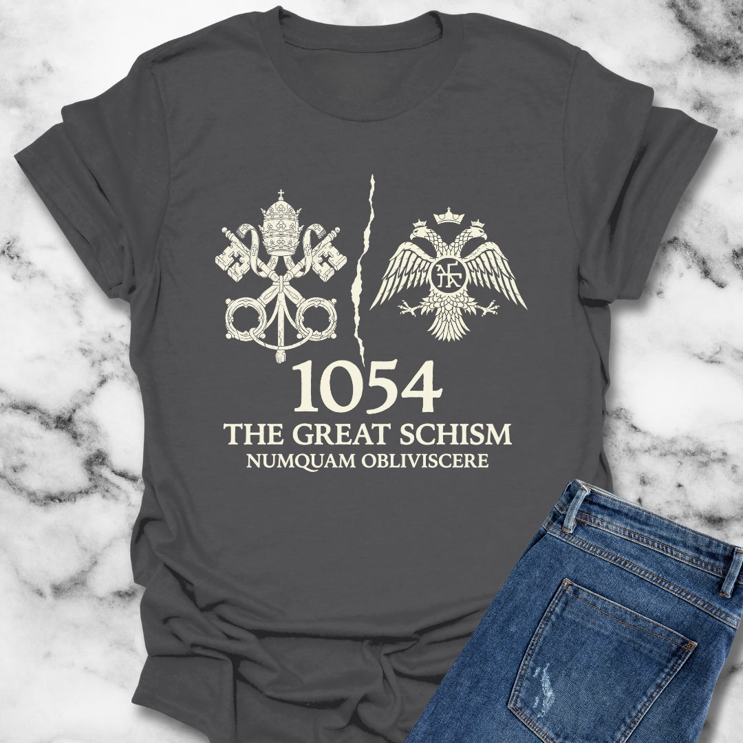 Never Forget 1054 The Great Schism T-Shirt