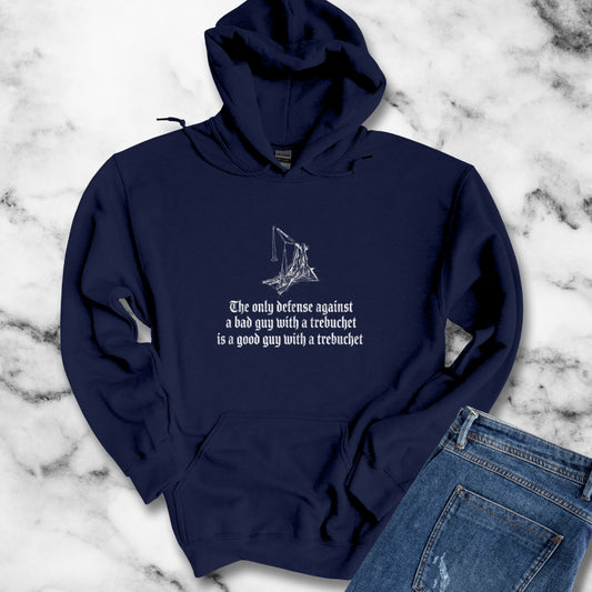 Good Guy with a Trebuchet Unisex Heavy Blend™ Hooded Sweatshirt