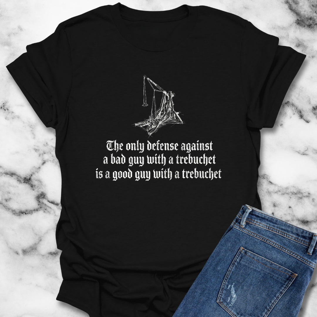 Good Guy with a Trebuchet Unisex Lightweight T-Shirt